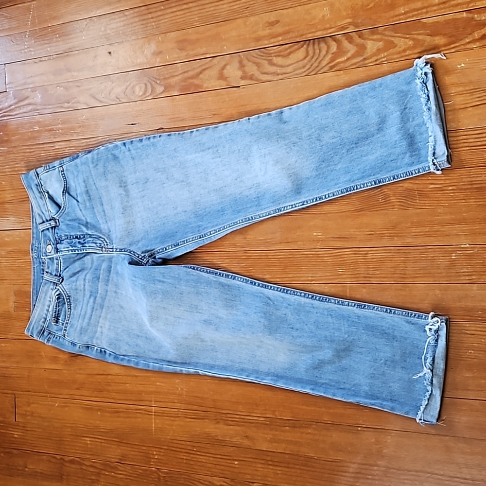 Womens Crop Jeans